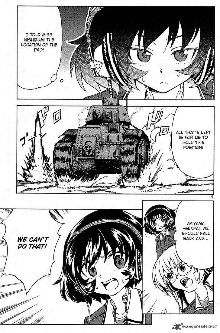Girls & Panzer Chapter 9 page 13