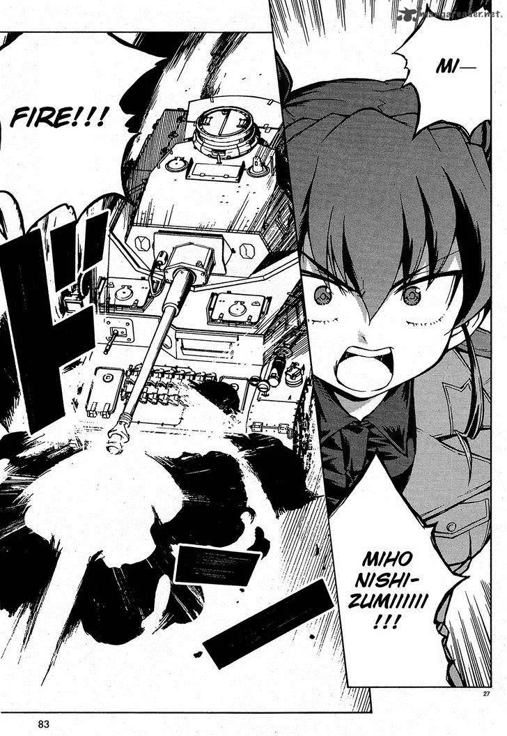 Girls & Panzer Chapter 9 page 27