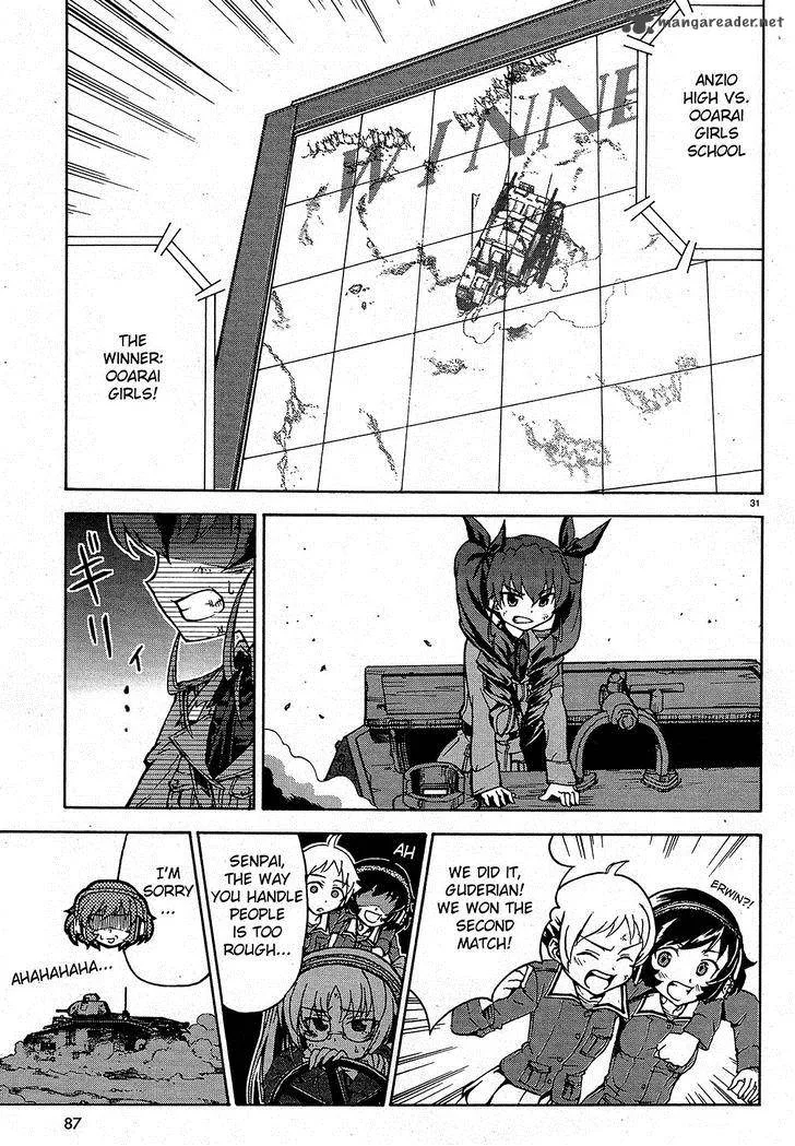 Girls & Panzer Chapter 9 page 31
