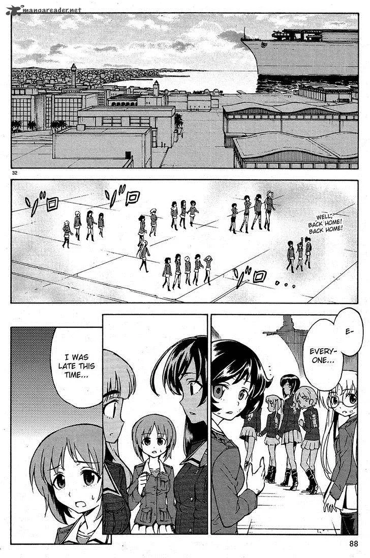 Girls & Panzer Chapter 9 page 32
