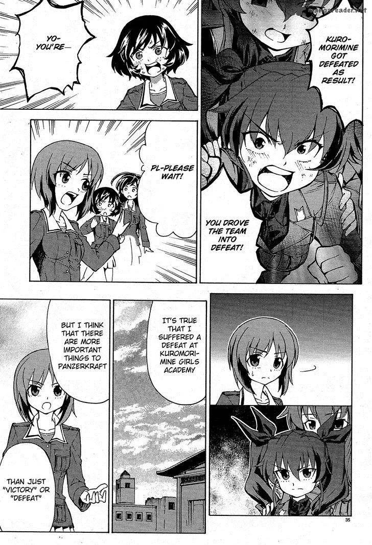 Girls & Panzer Chapter 9 page 35