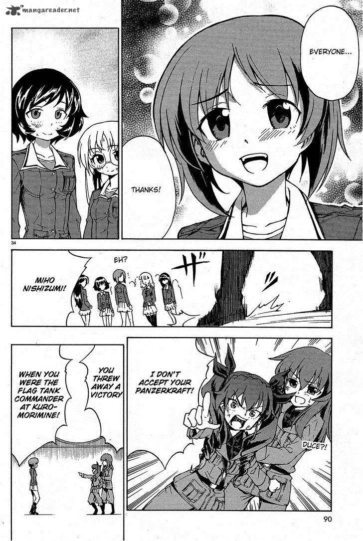 Girls & Panzer Chapter 9 page 34