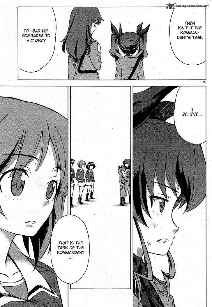 Girls & Panzer Chapter 9 page 39