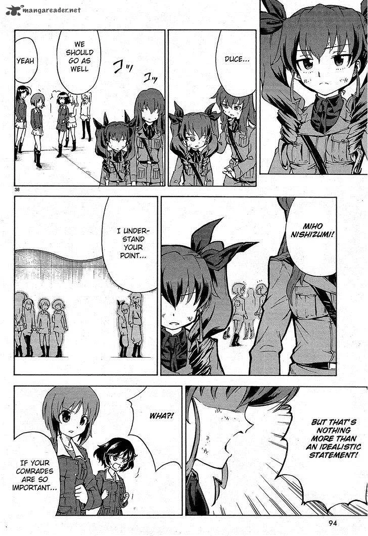 Girls & Panzer Chapter 9 page 38
