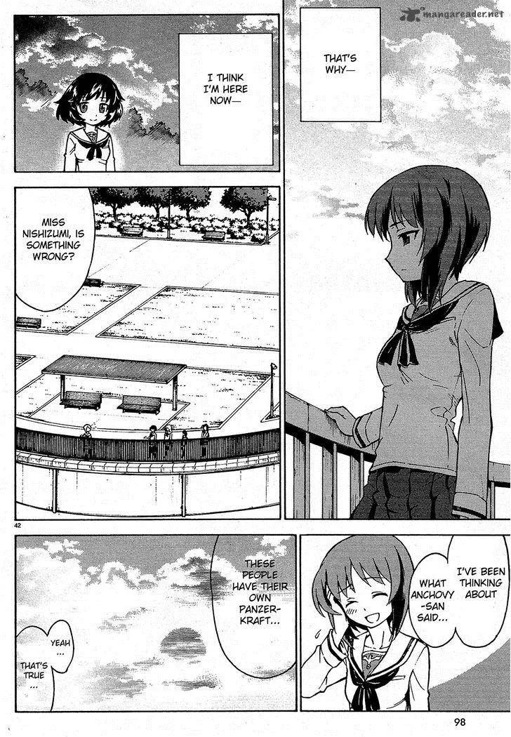Girls & Panzer Chapter 9 page 42