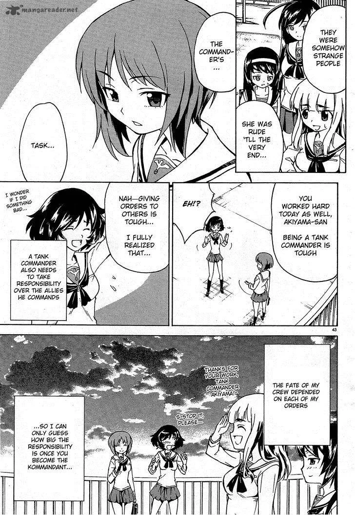 Girls & Panzer Chapter 9 page 43