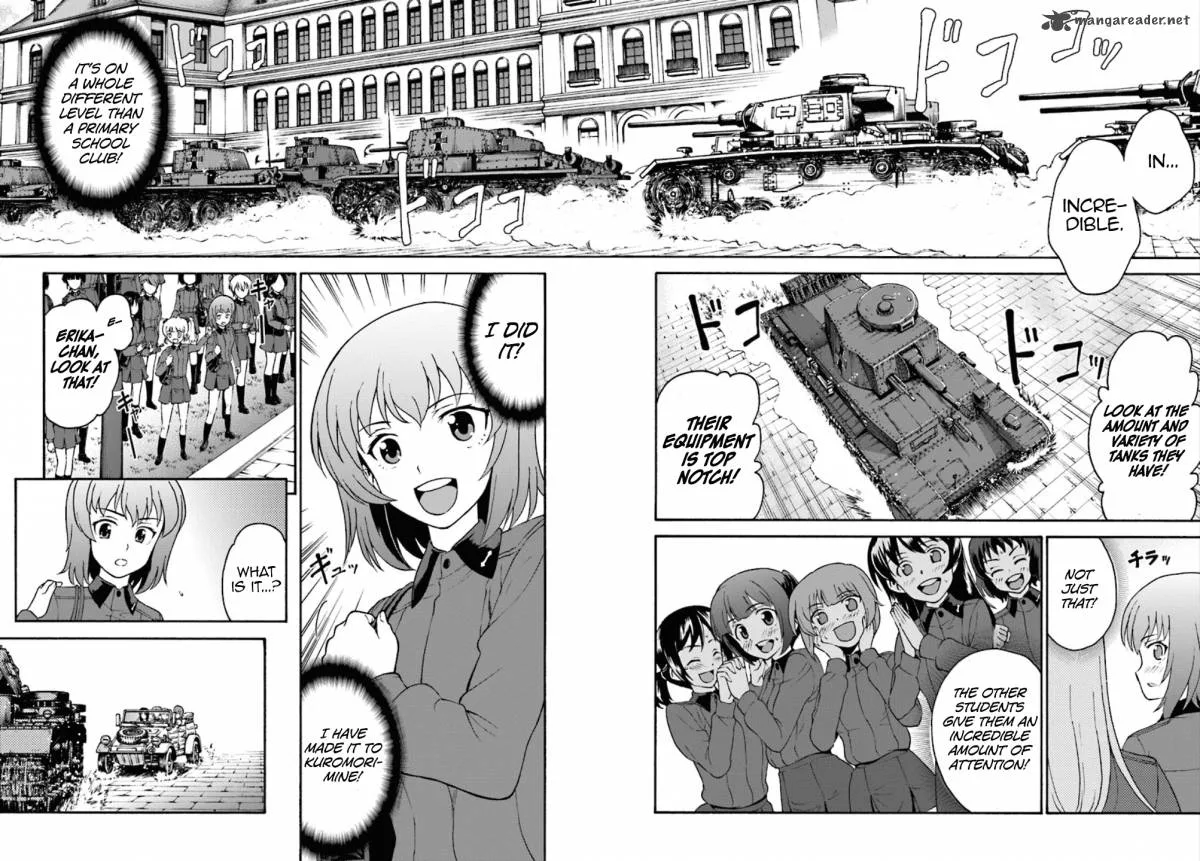 GIRLS und PANZER - phase.ERIKA Chapter 1 page 8