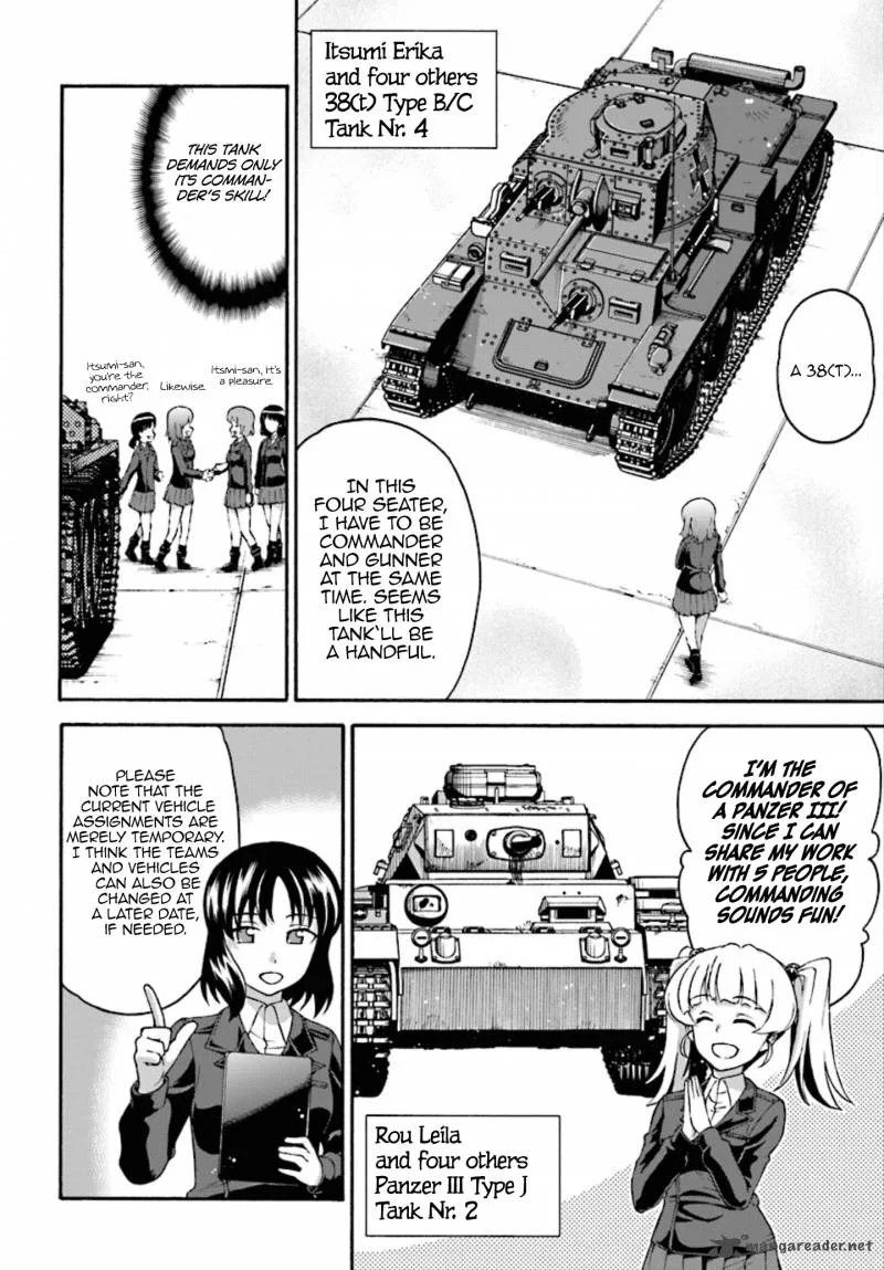 GIRLS und PANZER - phase.ERIKA Chapter 1 page 13