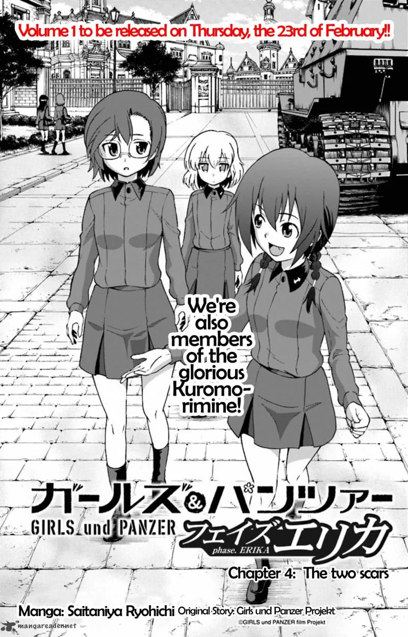 GIRLS und PANZER - phase.ERIKA Chapter 4 page 1