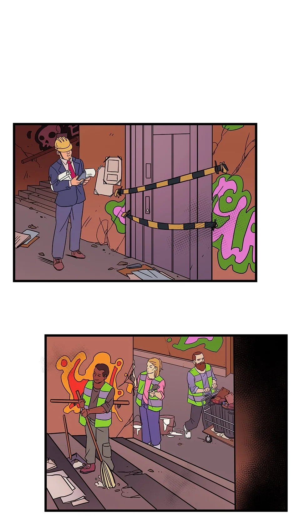 Glass no Ie Chapter 35 page 8