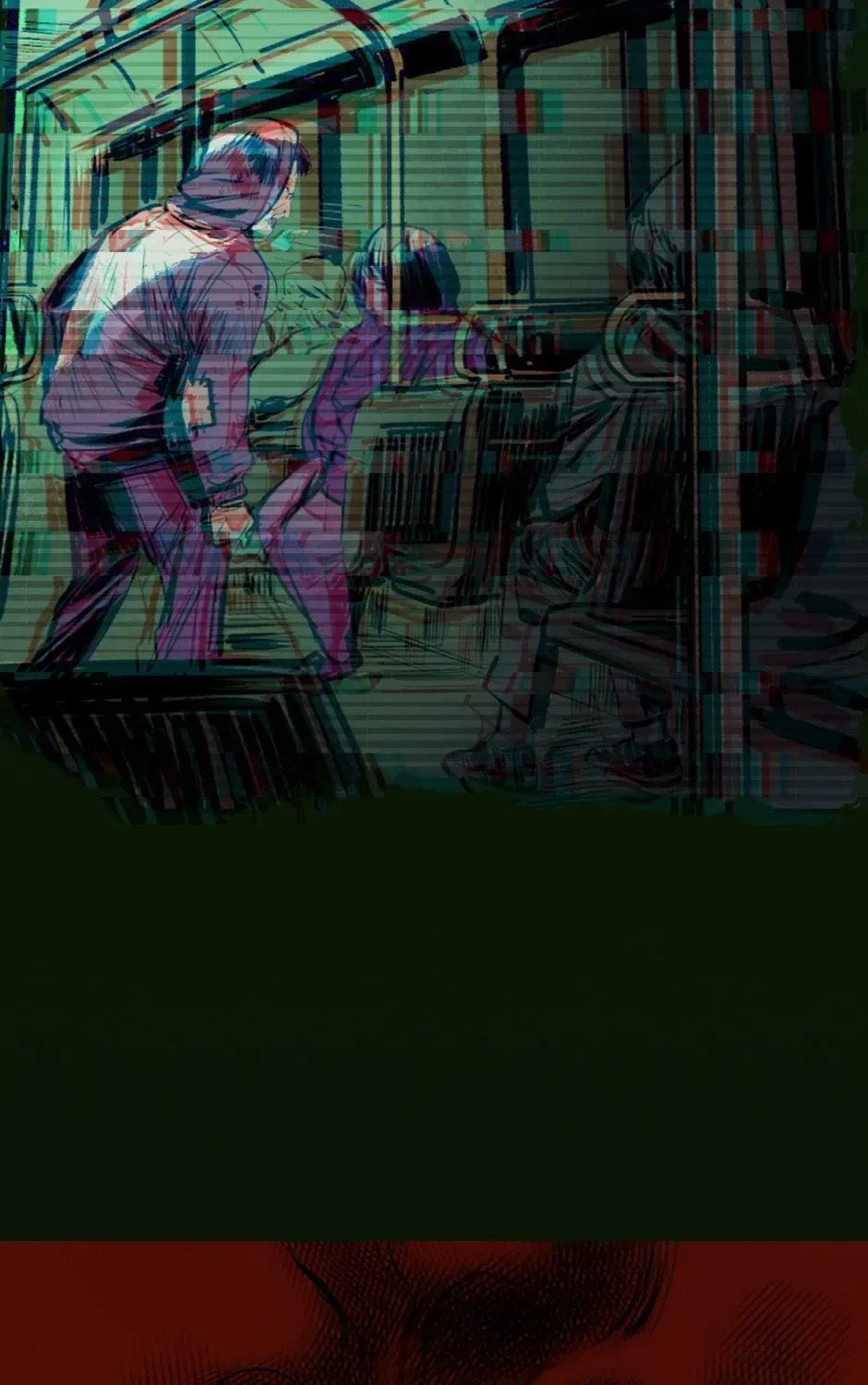 Glass no Ie Chapter 6 page 55