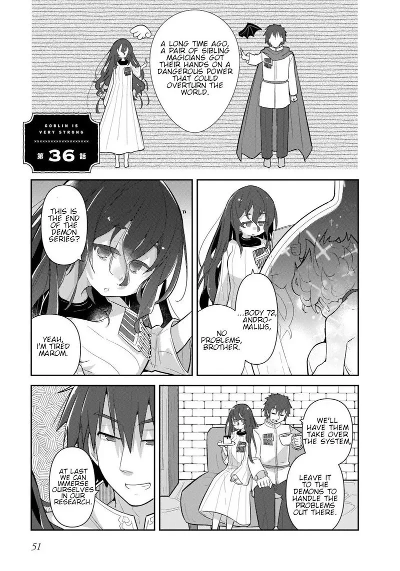 Goblin Is Very Strong Chapter 36 page 1