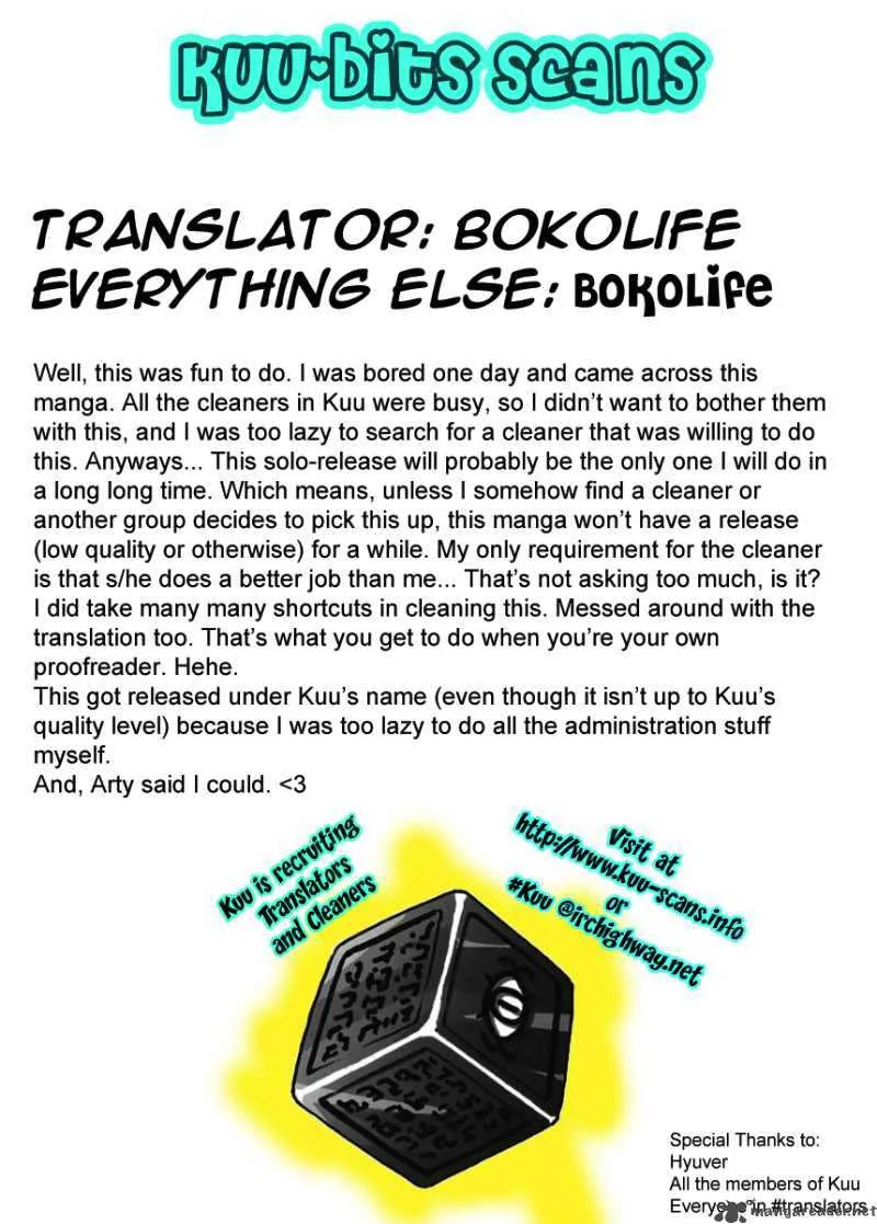 God Does Not Play Dice Chapter 1 page 1