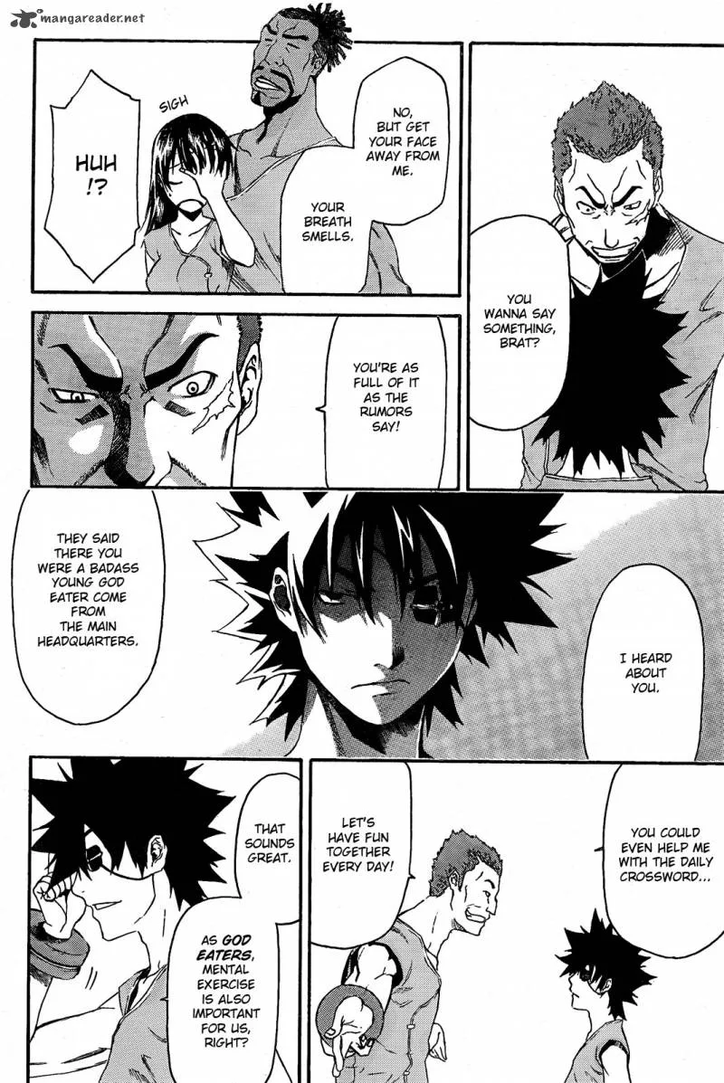 God Eater - Kyuuseishu no Kikan Chapter 2 page 13