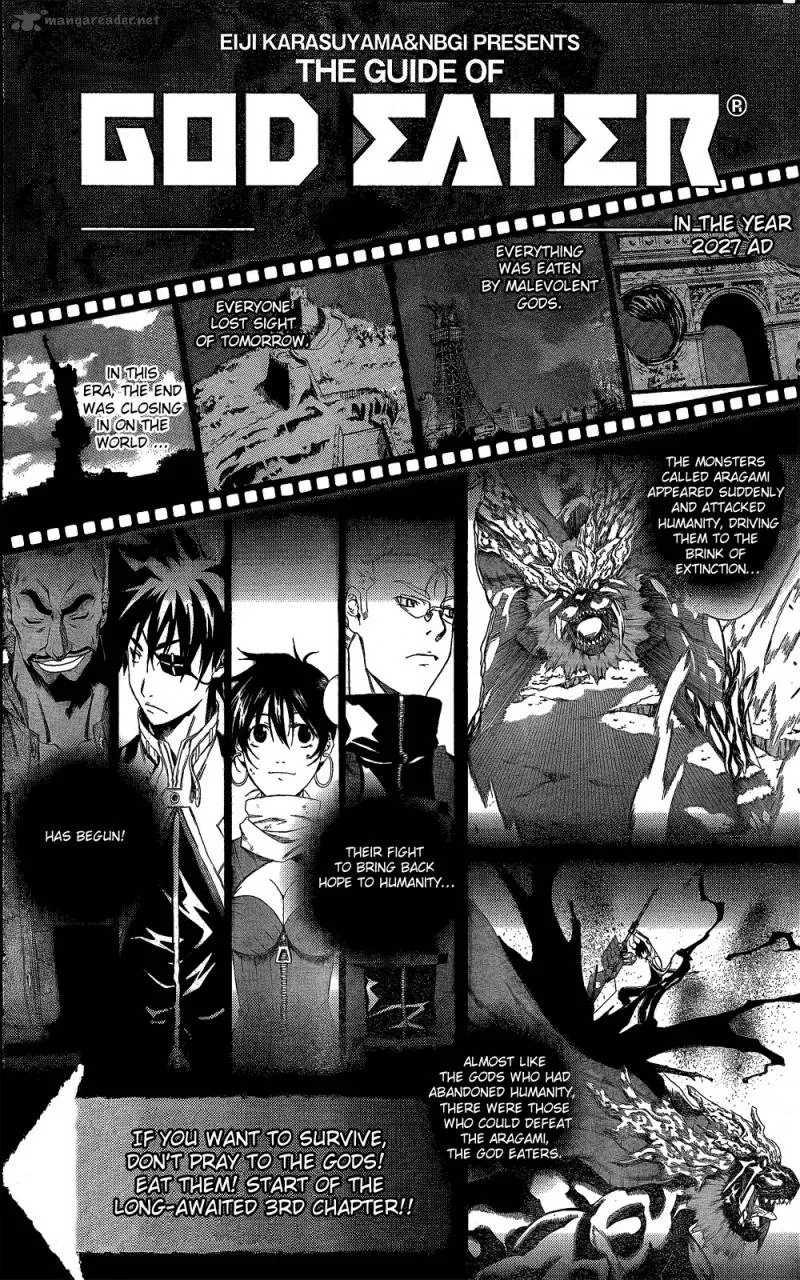 God Eater - Kyuuseishu no Kikan Chapter 3 page 2