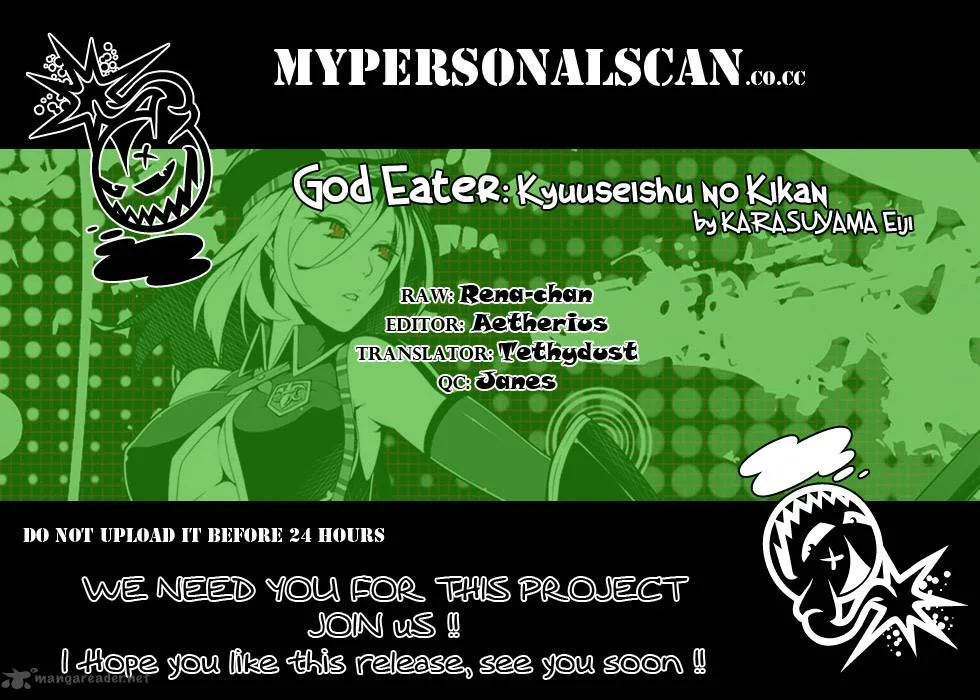 God Eater - Kyuuseishu no Kikan Chapter 3 page 1