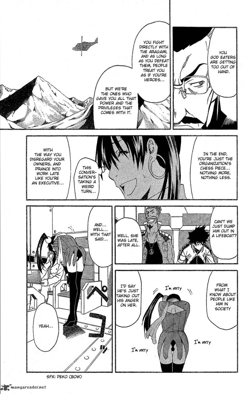 God Eater - Kyuuseishu no Kikan Chapter 3 page 11