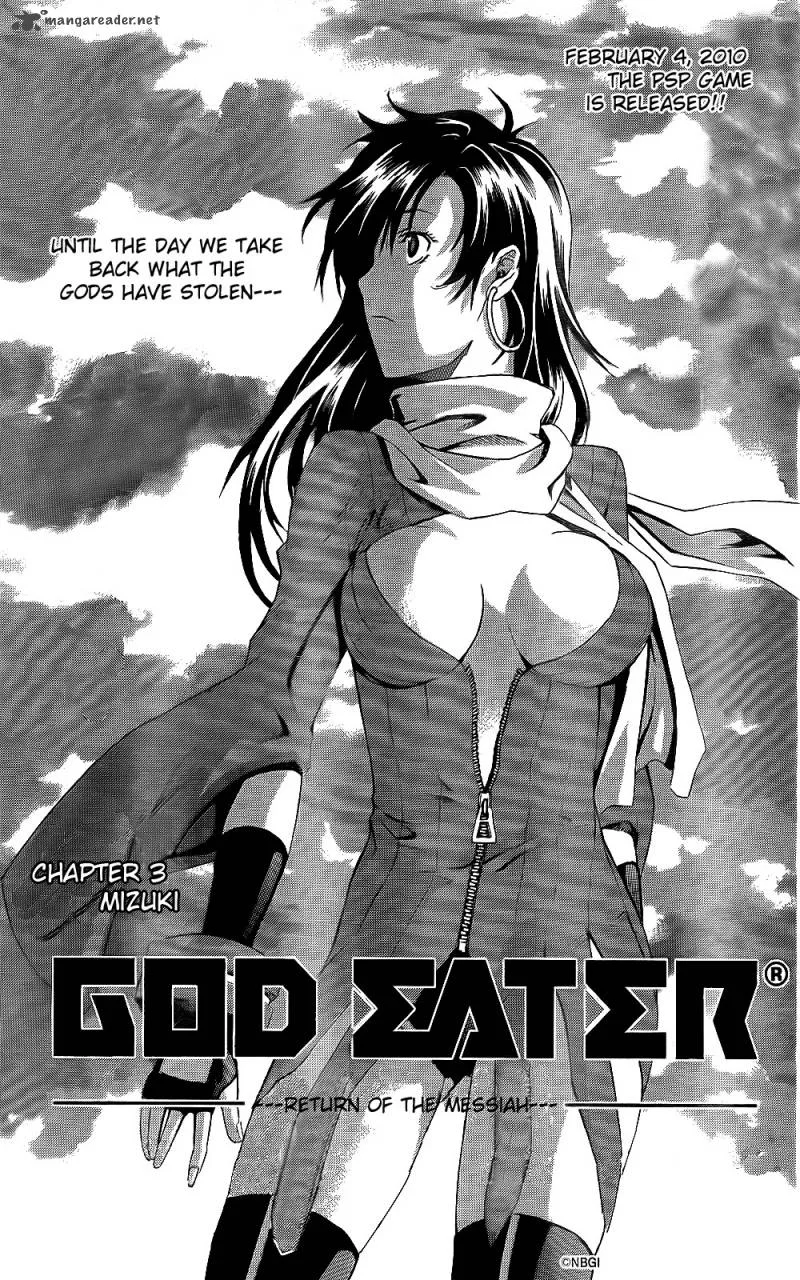 God Eater - Kyuuseishu no Kikan Chapter 3 page 5