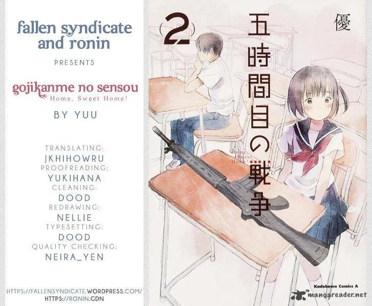 Gojikanme no Sensou - Home, Sweet Home! Chapter 12 page 1