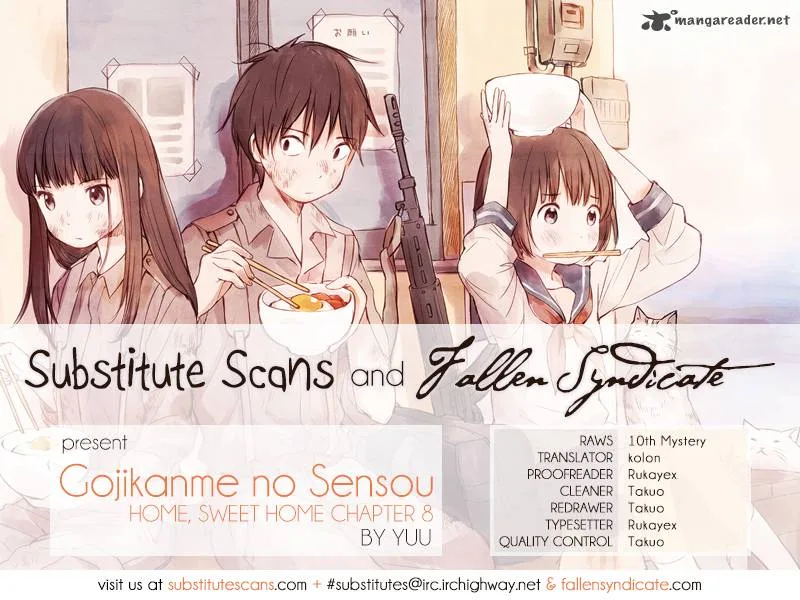 Gojikanme no Sensou - Home, Sweet Home! Chapter 8 page 1