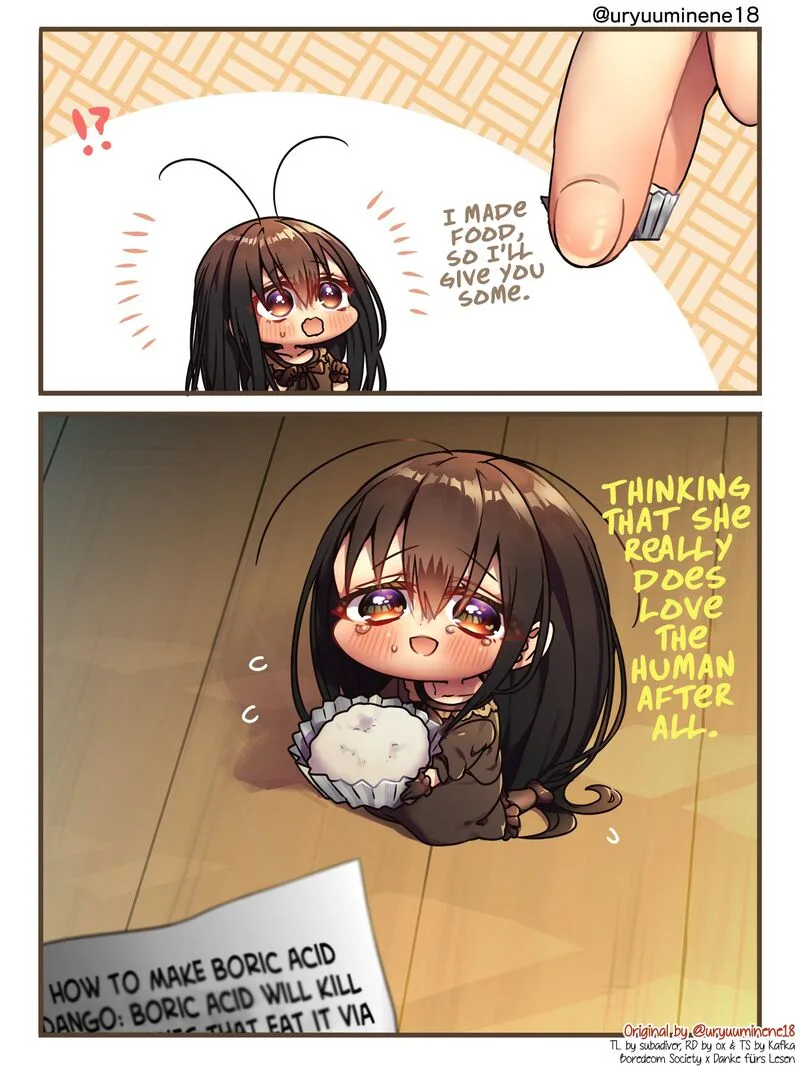 Gokiburi Gijinka Chapter 14 page 1