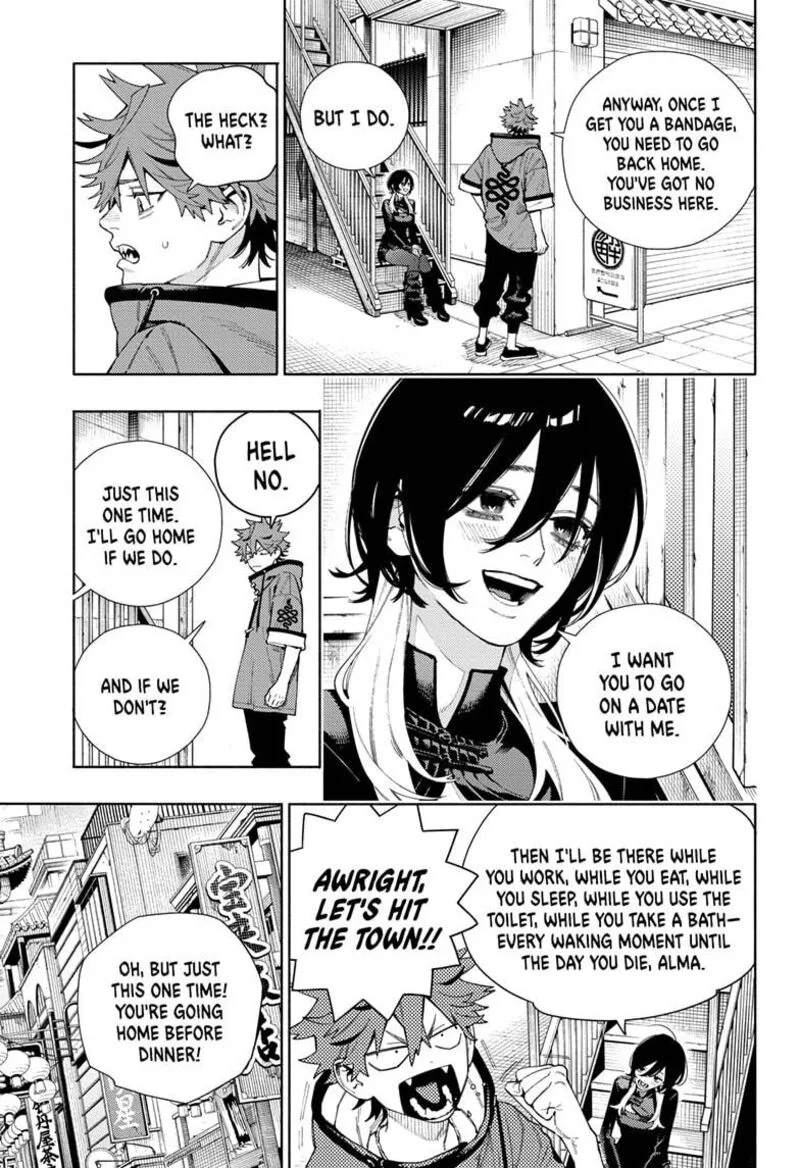Gokurakugai Chapter 18 page 13