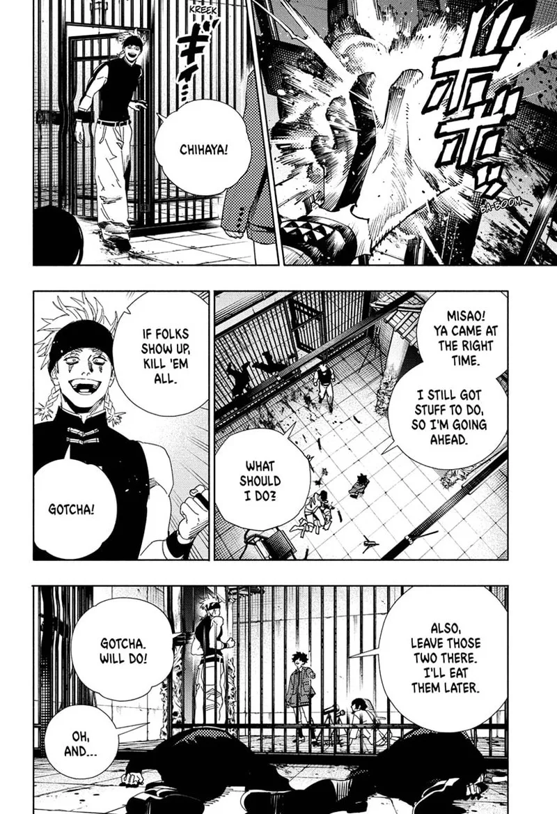 Gokurakugai Chapter 28 page 13