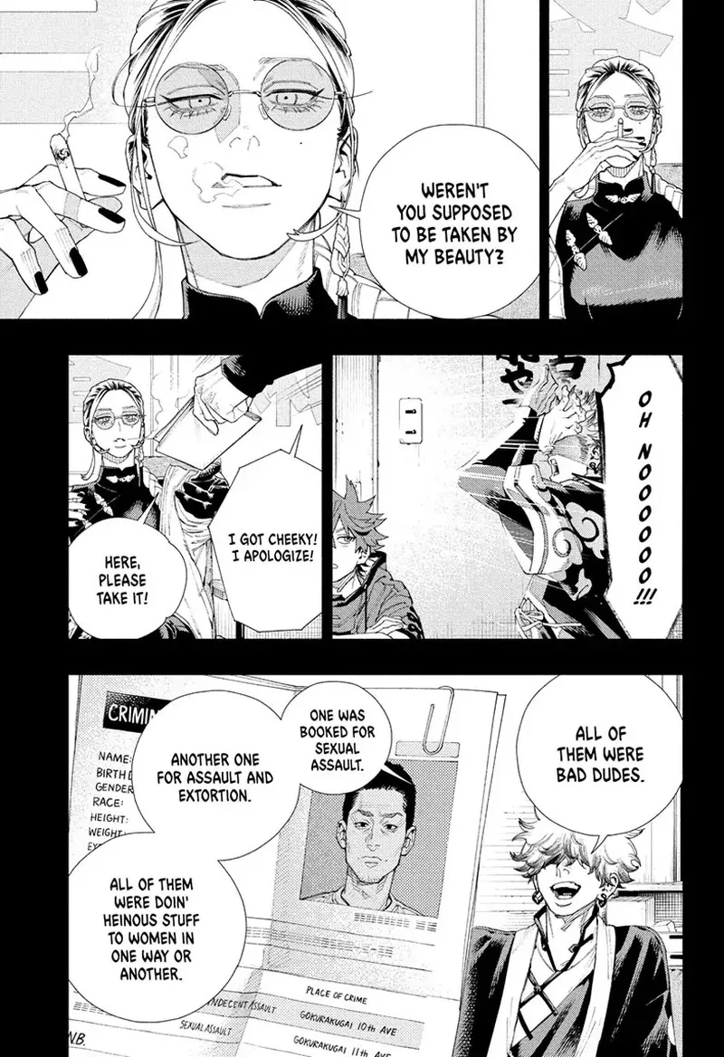 Gokurakugai Chapter 6 page 7