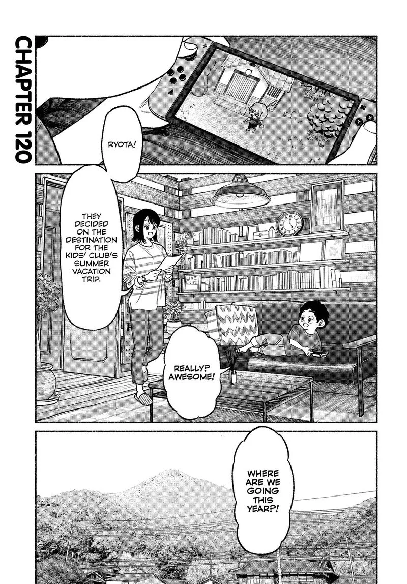 Gokushufudou: The Way of the House Husband Chapter 120 page 1
