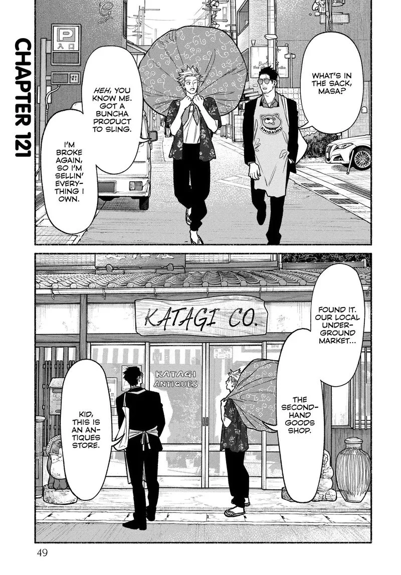 Gokushufudou: The Way of the House Husband Chapter 121 page 1