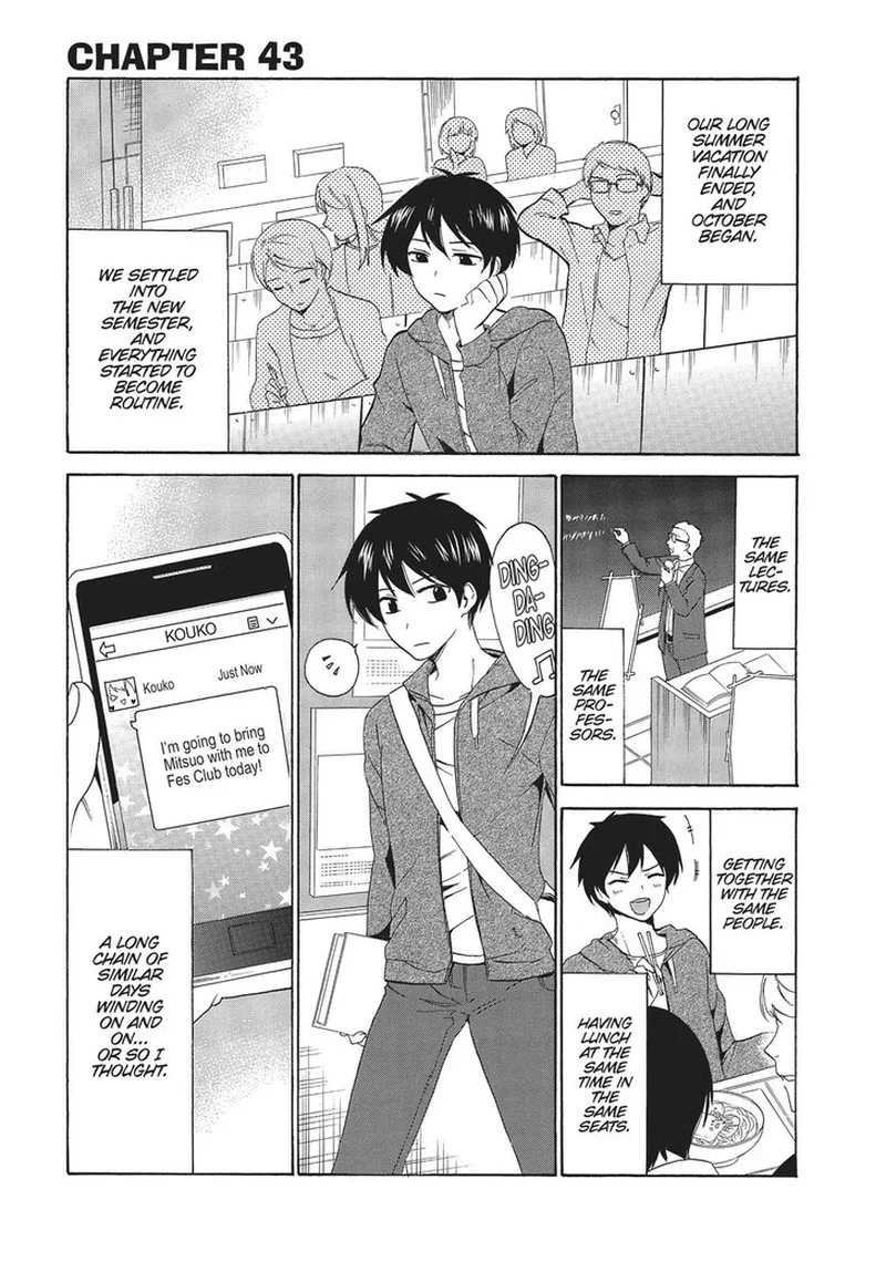 Golden Time (Umechazuke) Chapter 43 page 1