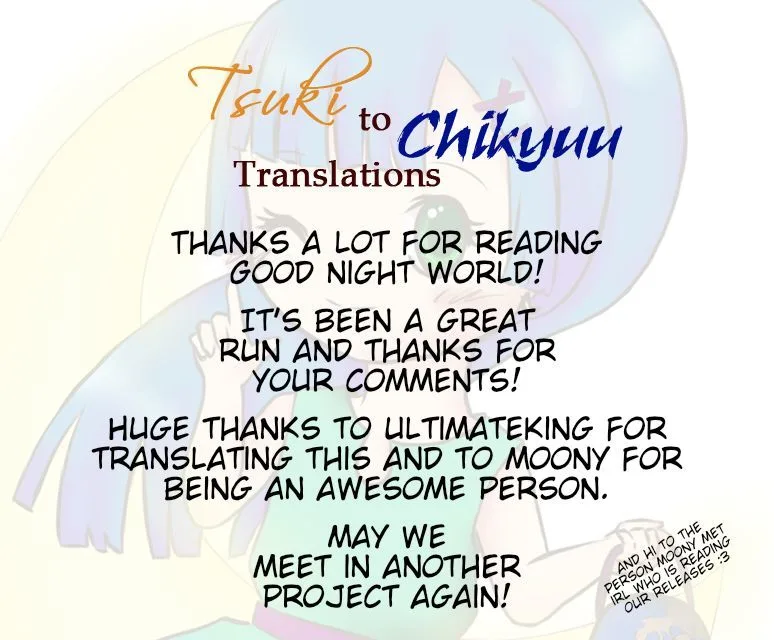 Good Night World Chapter 52 page 21