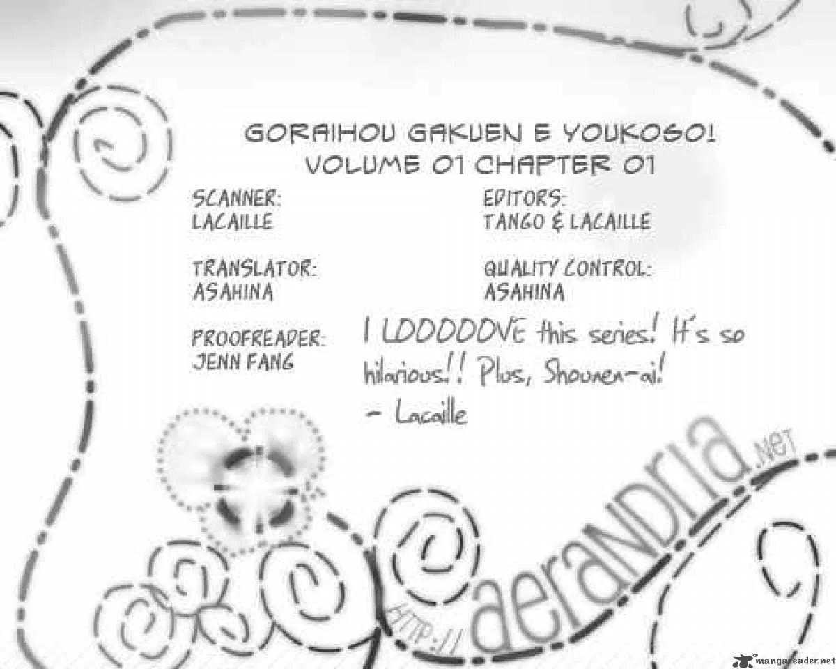 Goraihou Gakuen e Youkoso! Chapter 1 page 2