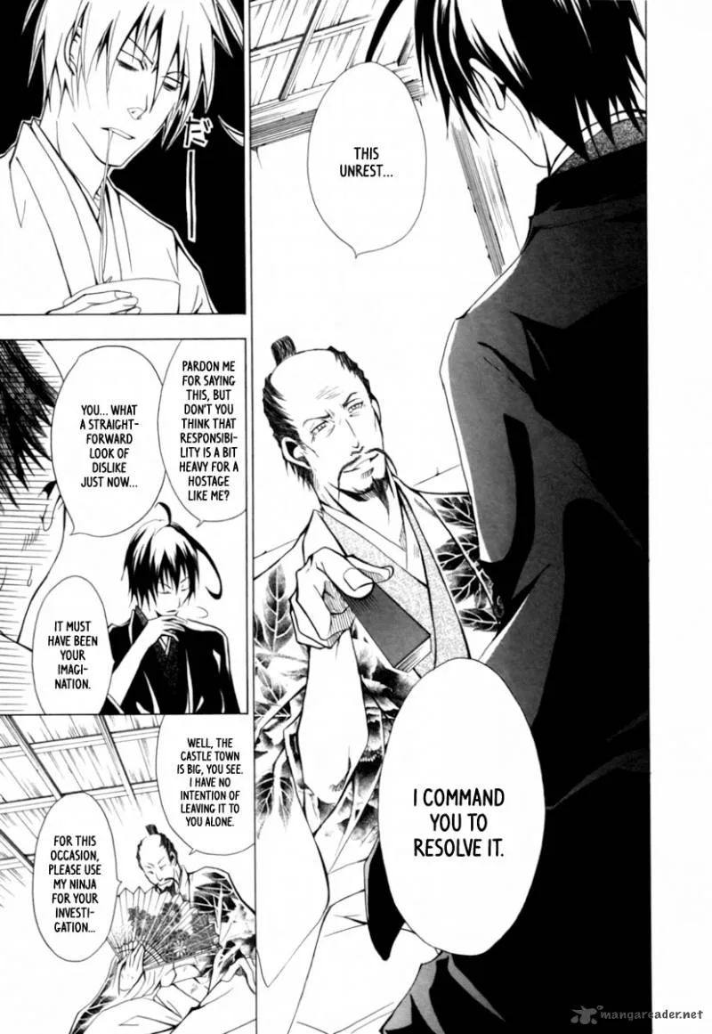 Goshimei Bushou Sanada Yukimura - Kageroi Chapter 1 page 16