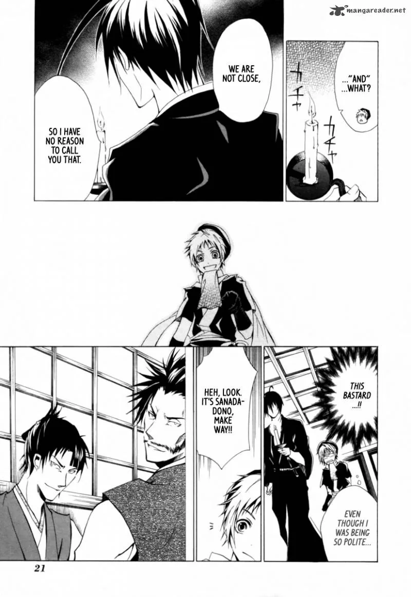 Goshimei Bushou Sanada Yukimura - Kageroi Chapter 1 page 24