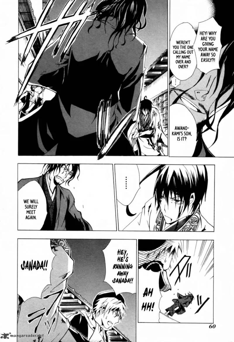 Goshimei Bushou Sanada Yukimura - Kageroi Chapter 1 page 63