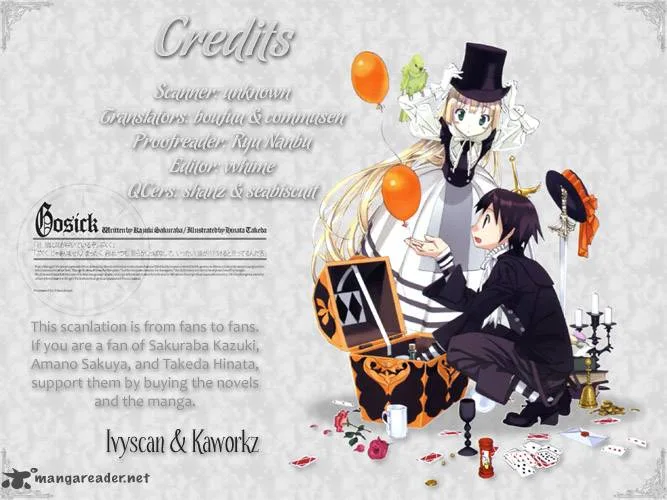 Gosick Chapter 4 page 1