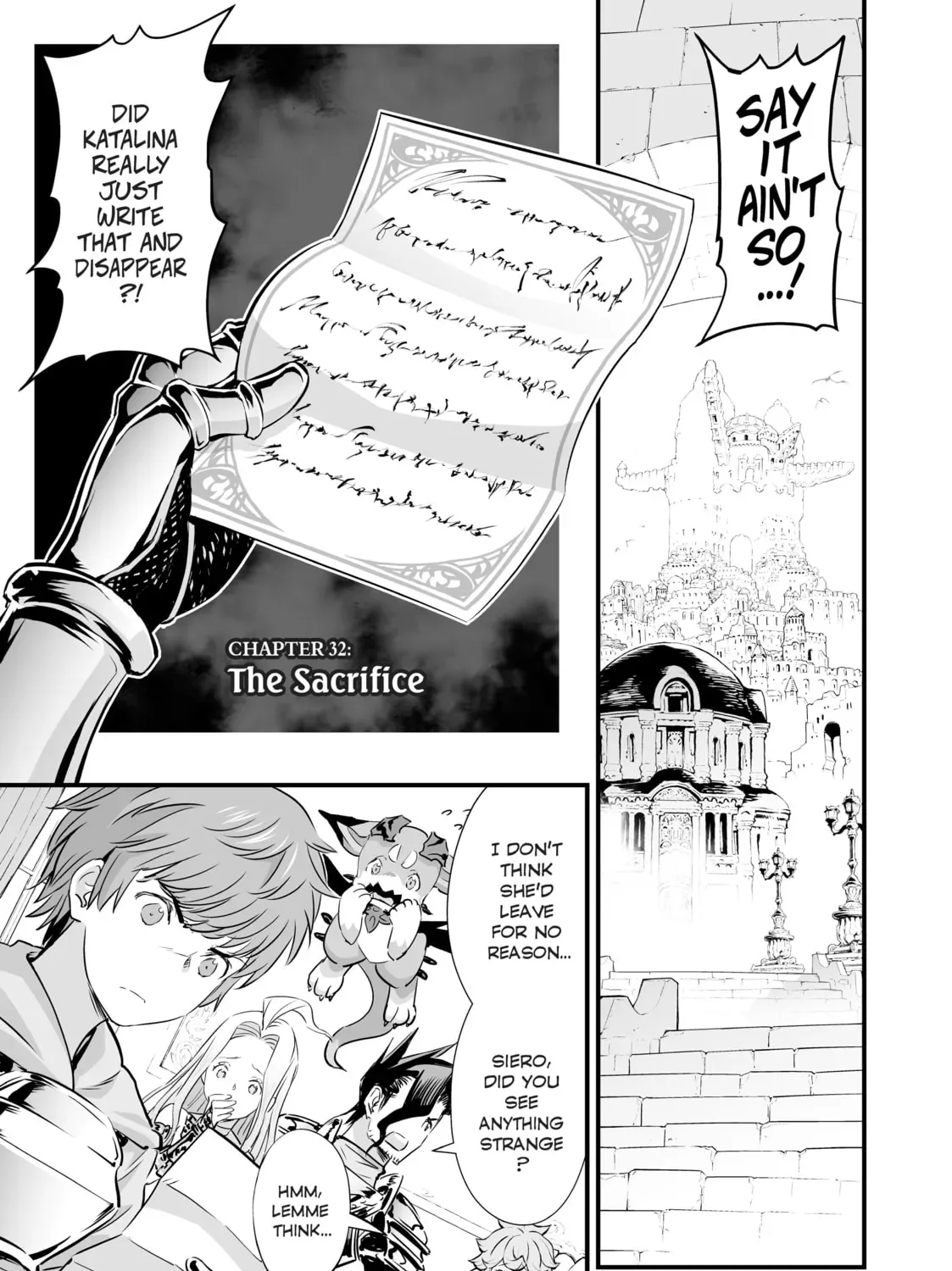 Granblue Fantasy Chapter 32 page 1