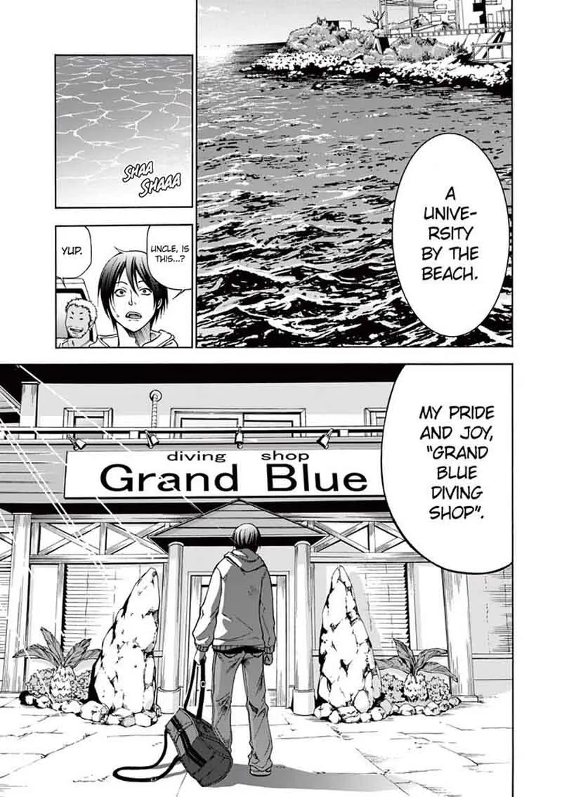Grand Blue Chapter 1 page 7