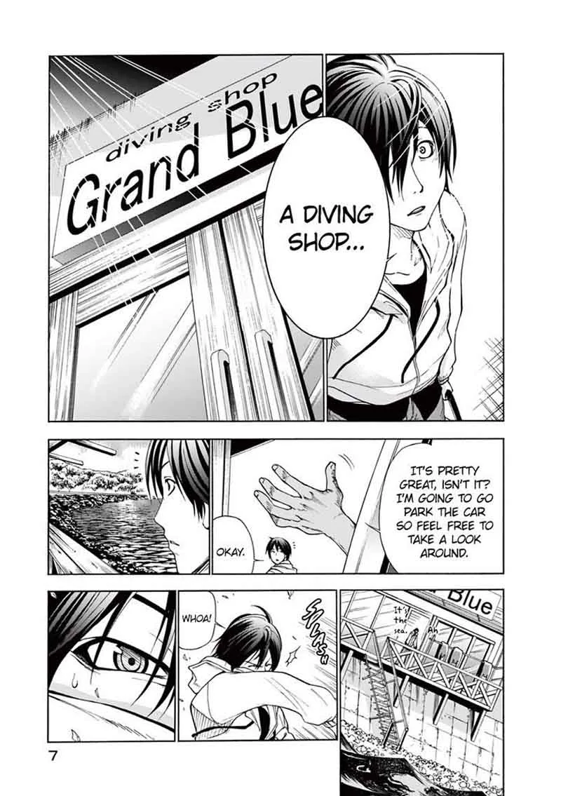 Grand Blue Chapter 1 page 8