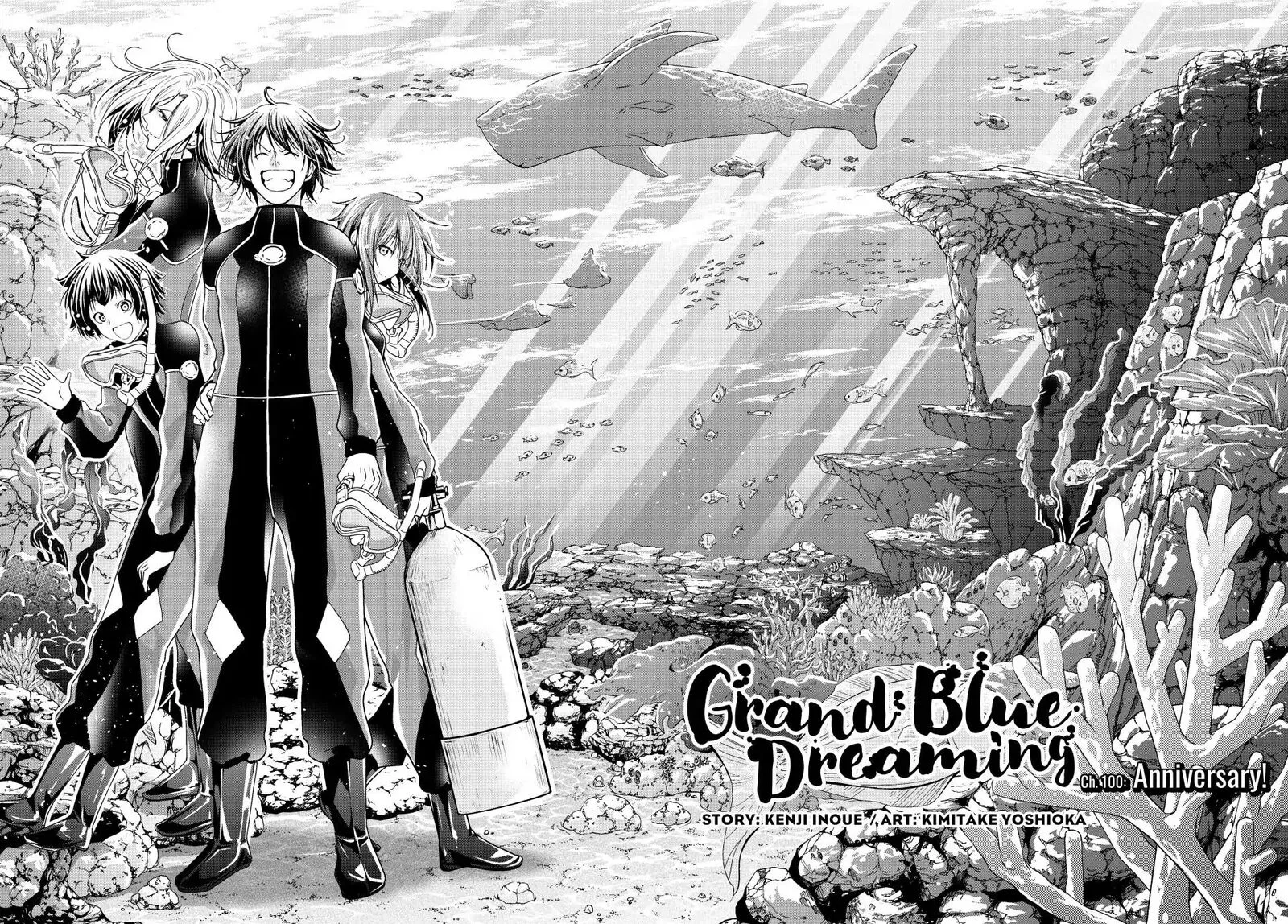 Grand Blue Chapter 100 page 2