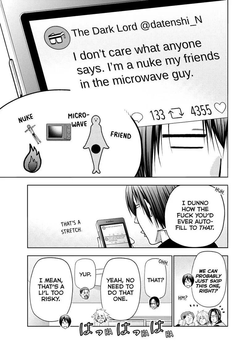 Grand Blue Chapter 101 page 27