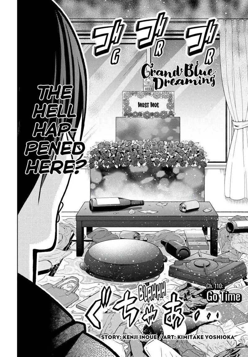 Grand Blue Chapter 110 page 2