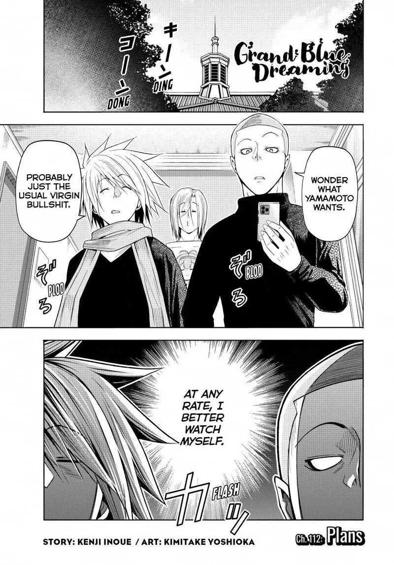 Grand Blue Chapter 112 page 1