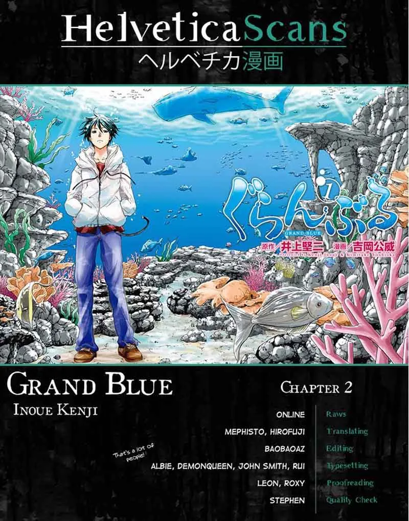Grand Blue Chapter 2 page 1