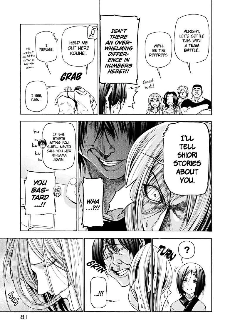 Grand Blue Chapter 27 page 36