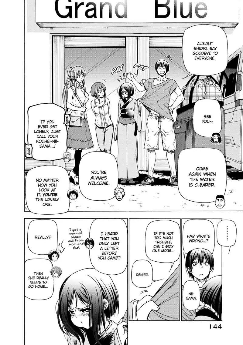 Grand Blue Chapter 28 page 54