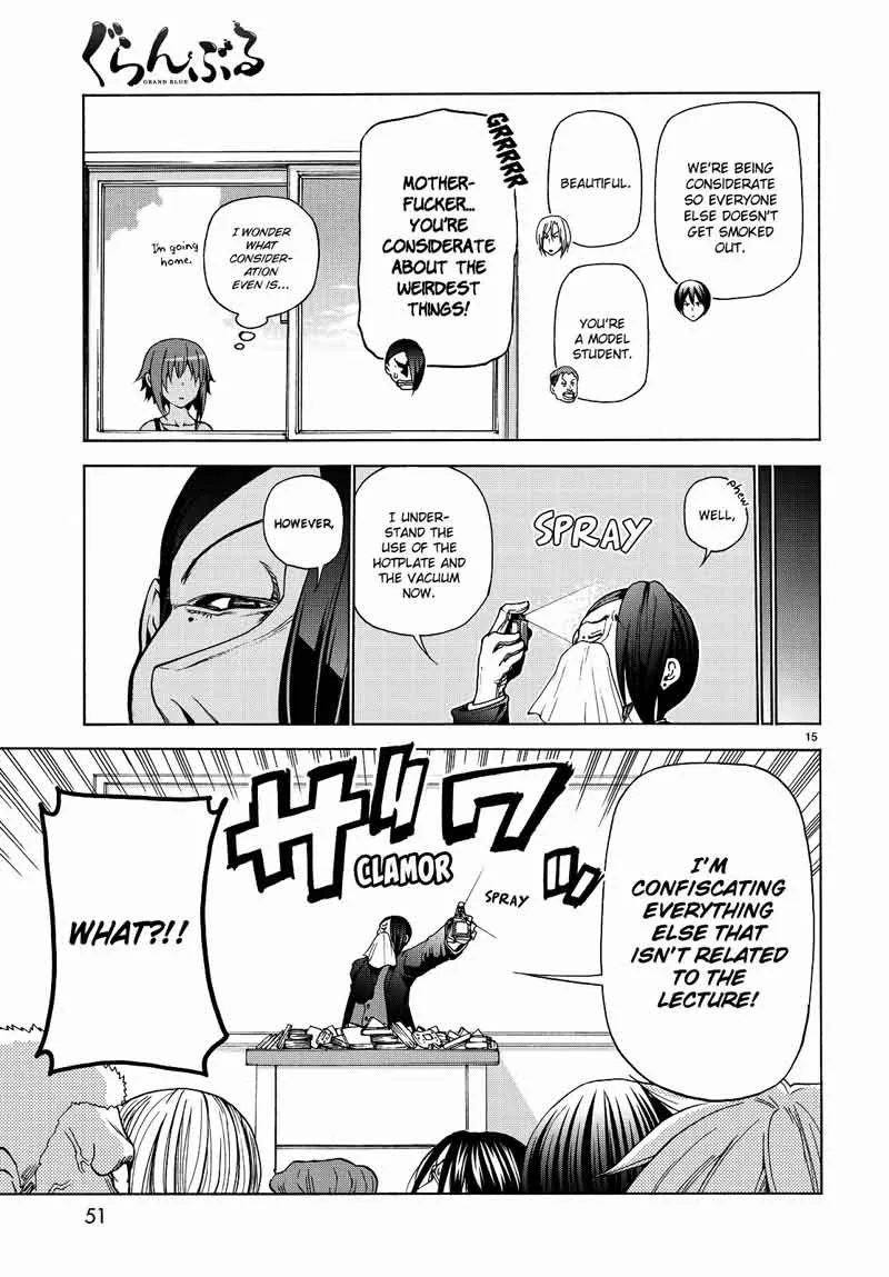 Grand Blue Chapter 31 page 17