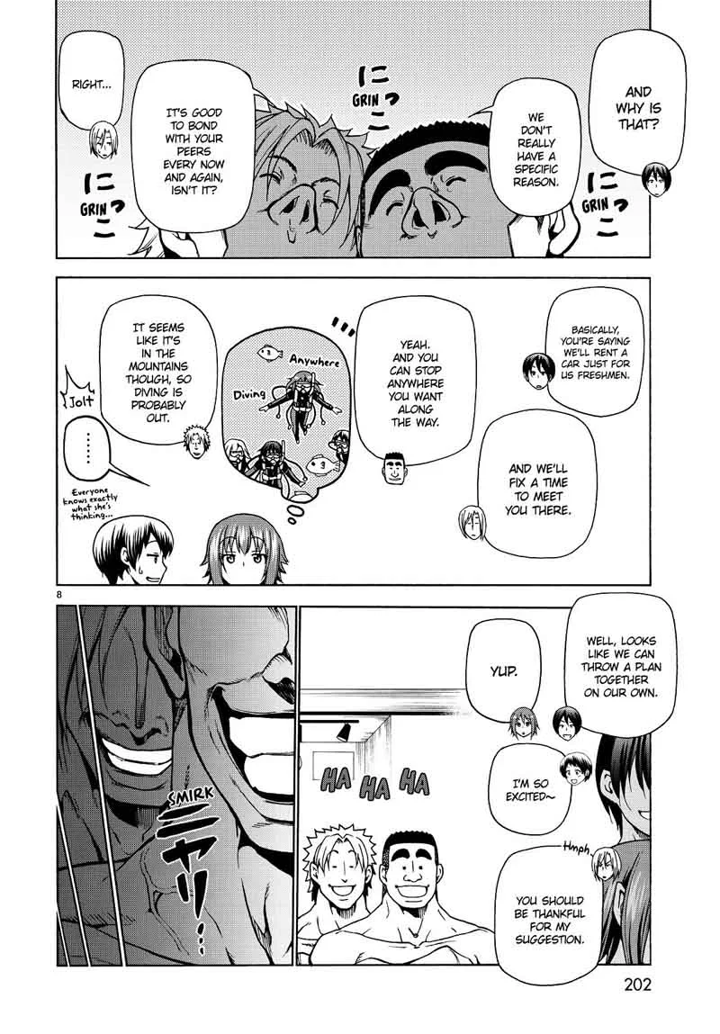 Grand Blue Chapter 33 page 9