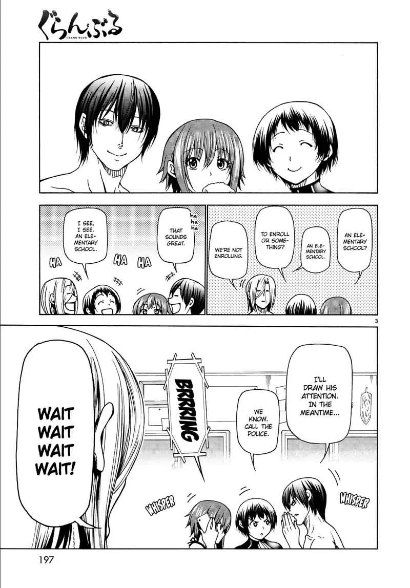 Grand Blue Chapter 33 page 4